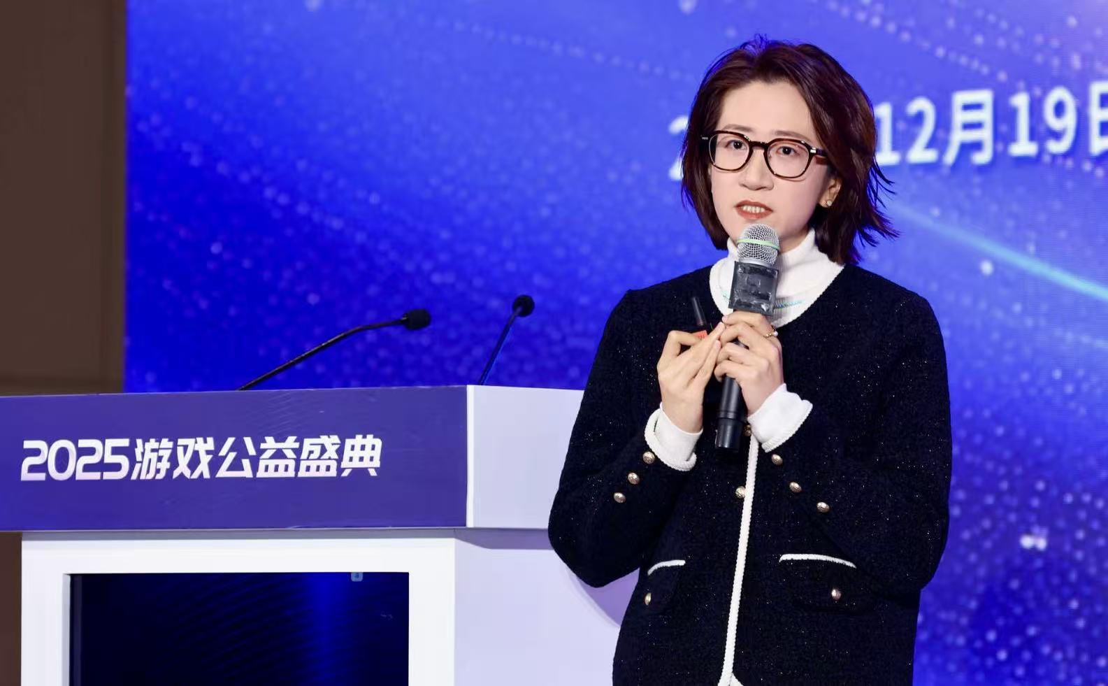 图为乐元素公共事务部总经理王淼。主办方供图